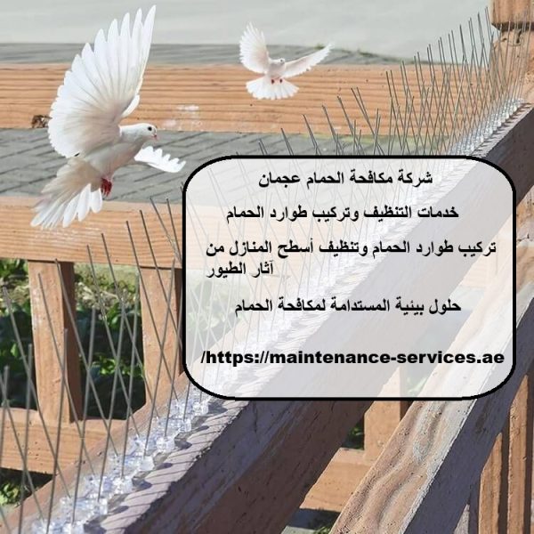 شركة مكافحة الحمام عجمان